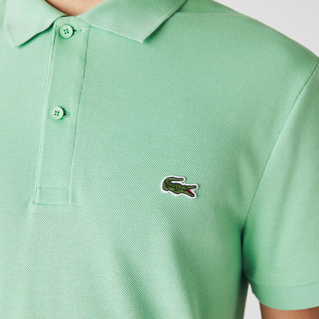 Men’s Lacoste Regular Fit Crocodile Print Cotton Piqué Polo Men’s Lacoste Regular Fit Crocodile Print Cotton Piqué Polo