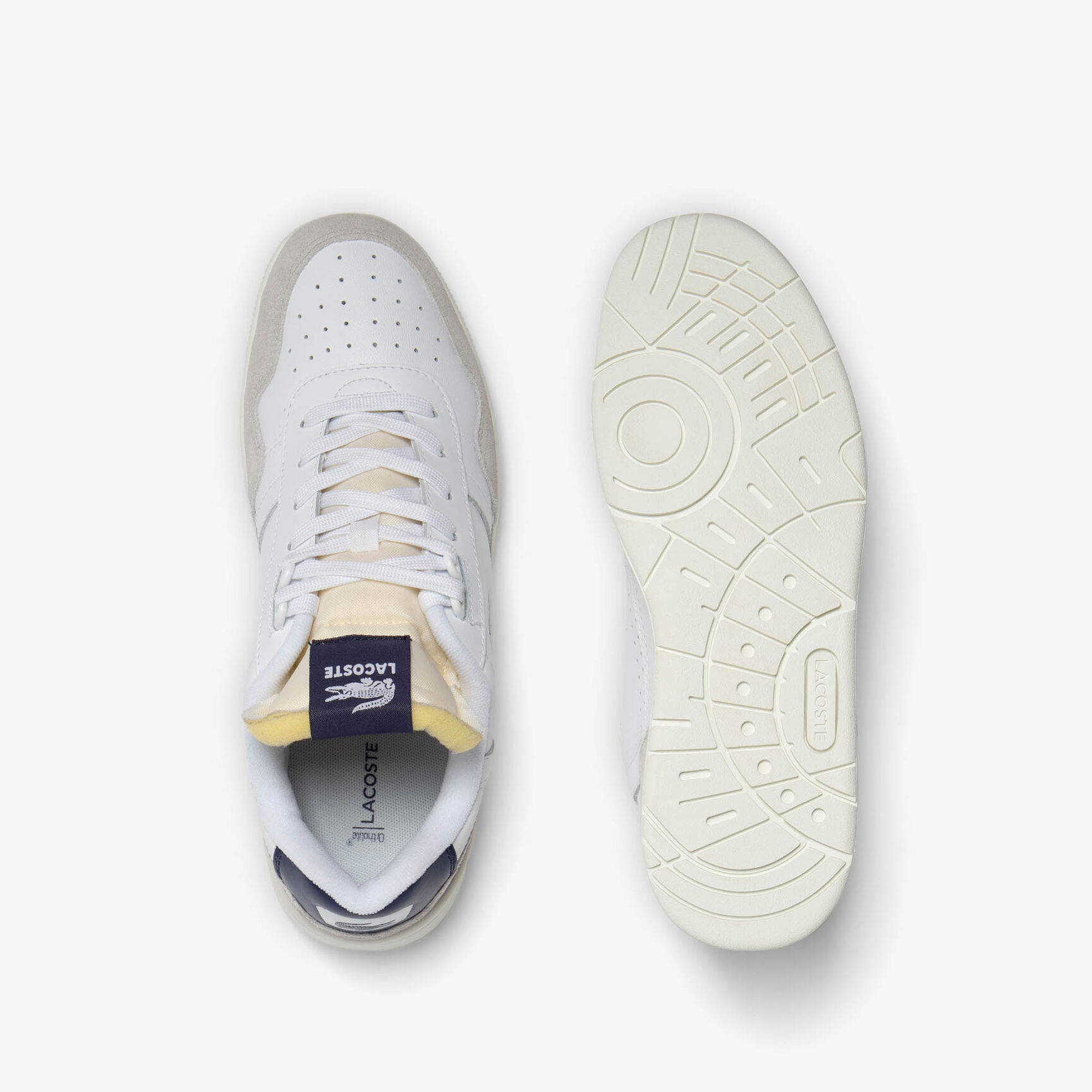 سنيكرز تي كليب جلد بحواف بارزة للرجال سنيكرز تي كليب جلد بحواف بارزة للرجال