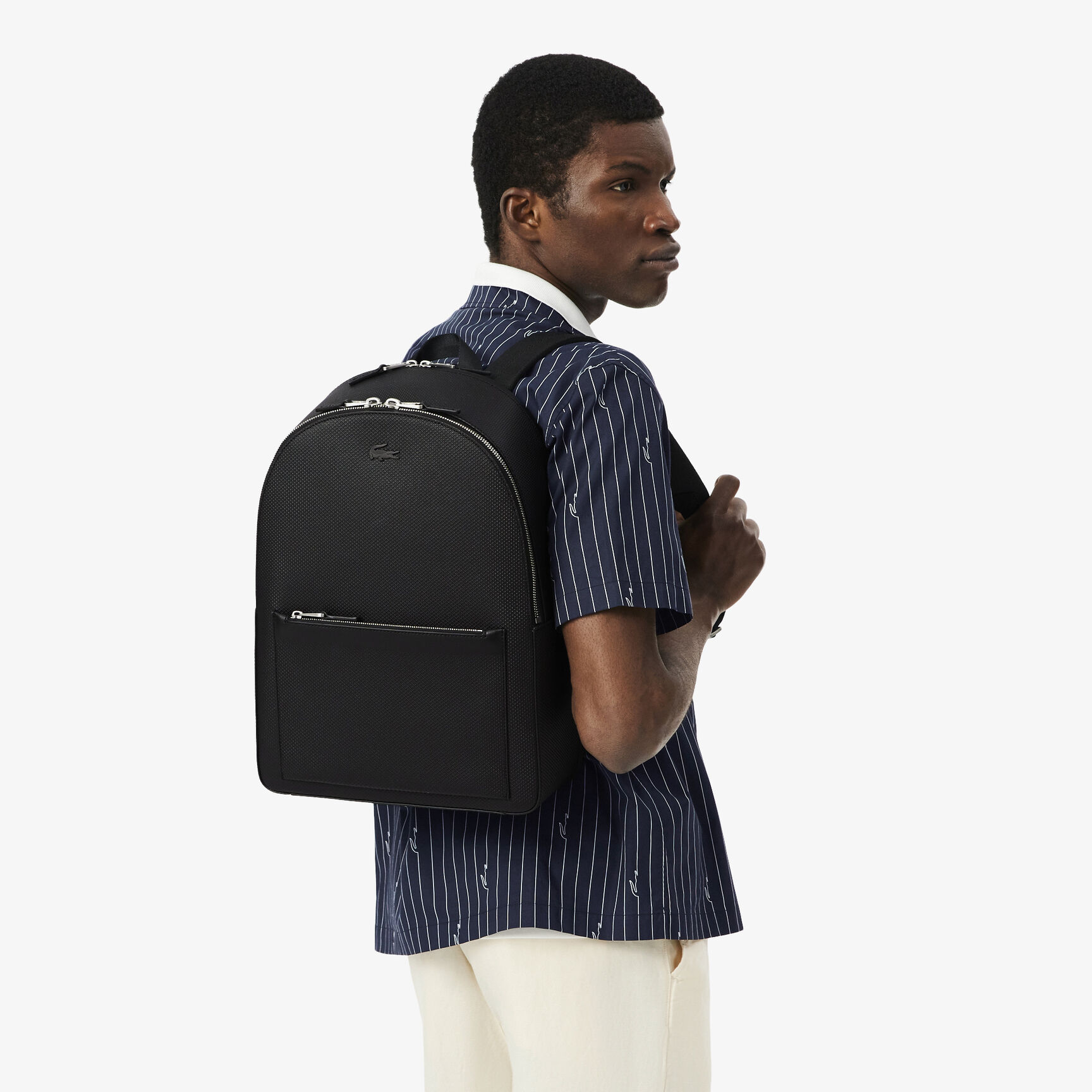 Chantaco Pique Leather Backpack