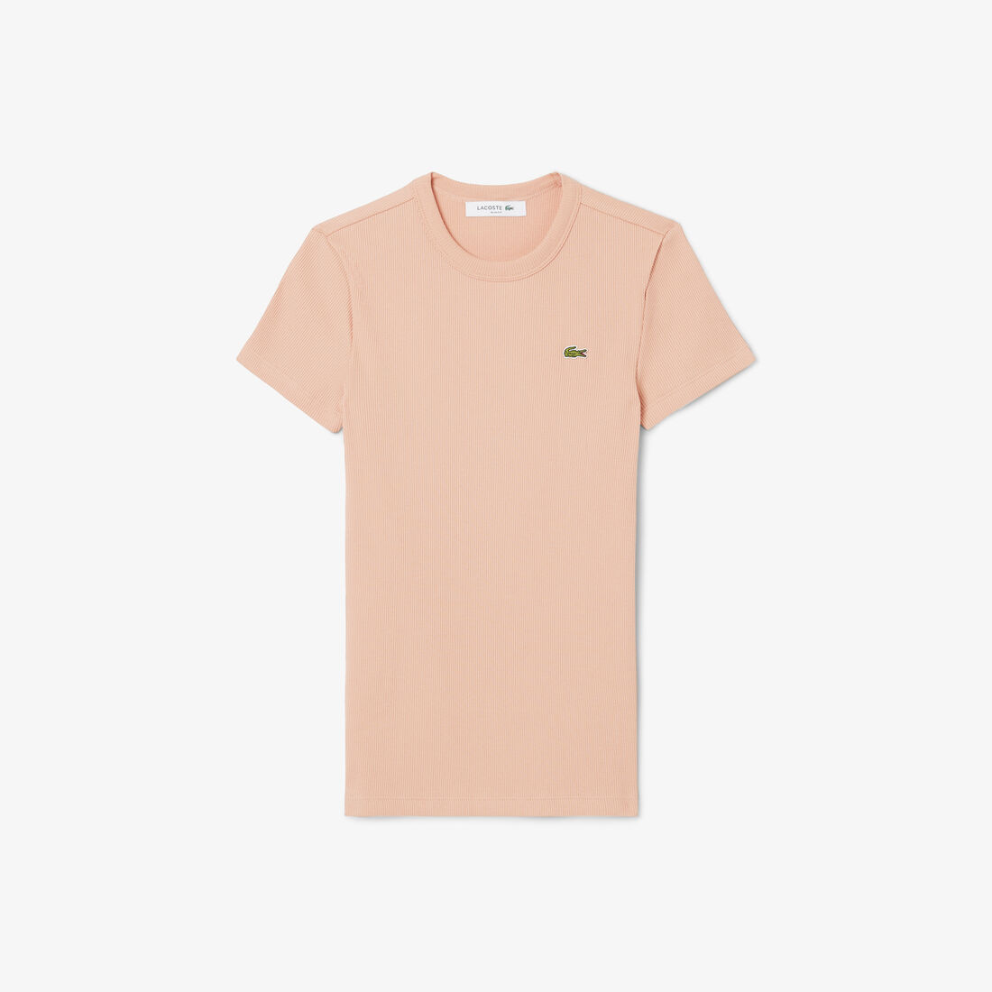 Slim Fit Ribbed Cotton T-shirt Slim Fit Ribbed Cotton T-shirt