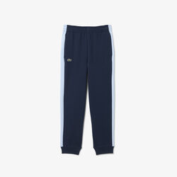lacoste colour block sweatpants