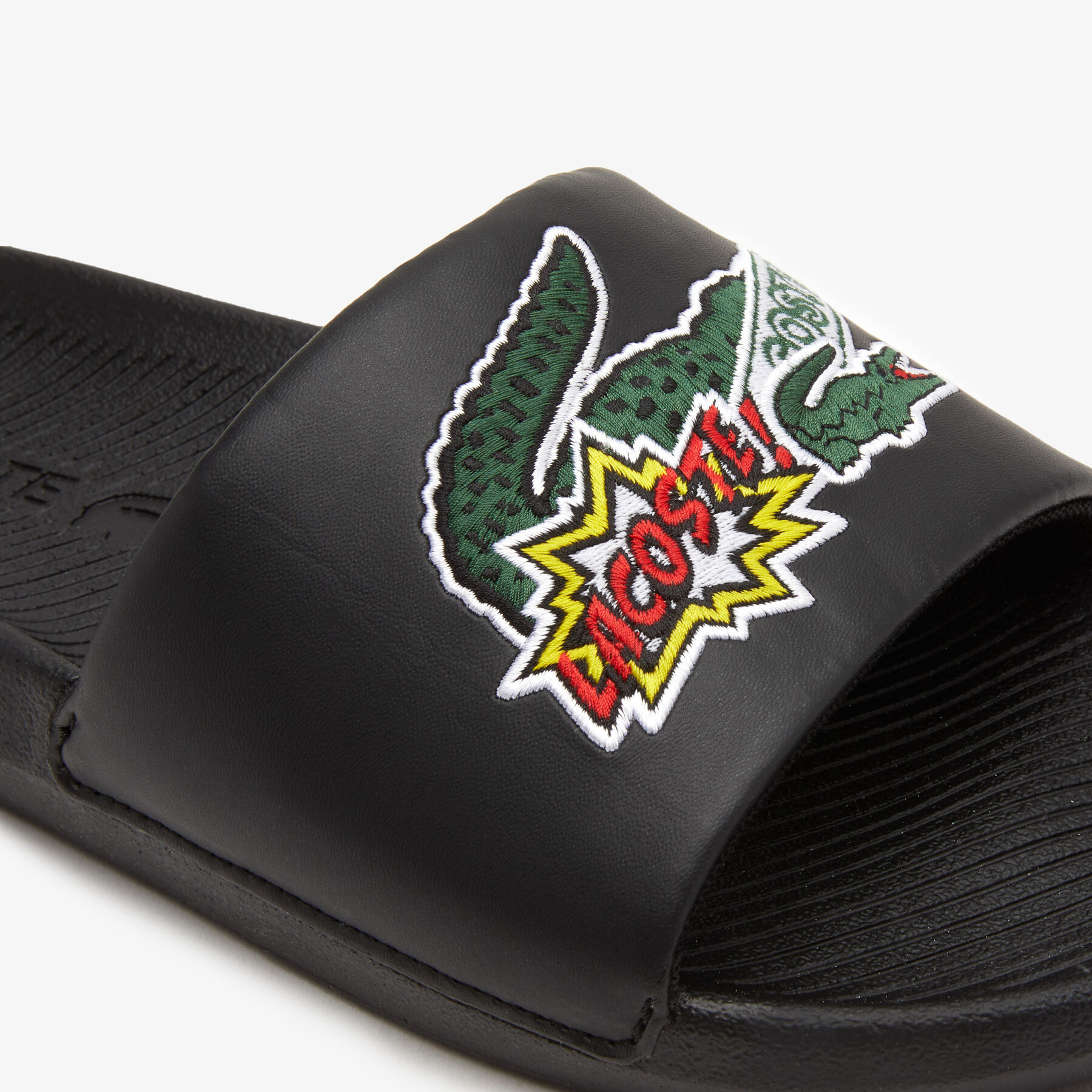 Men's Lacoste's Croco Synthetic Slides men s lacoste s croco synthetic slides