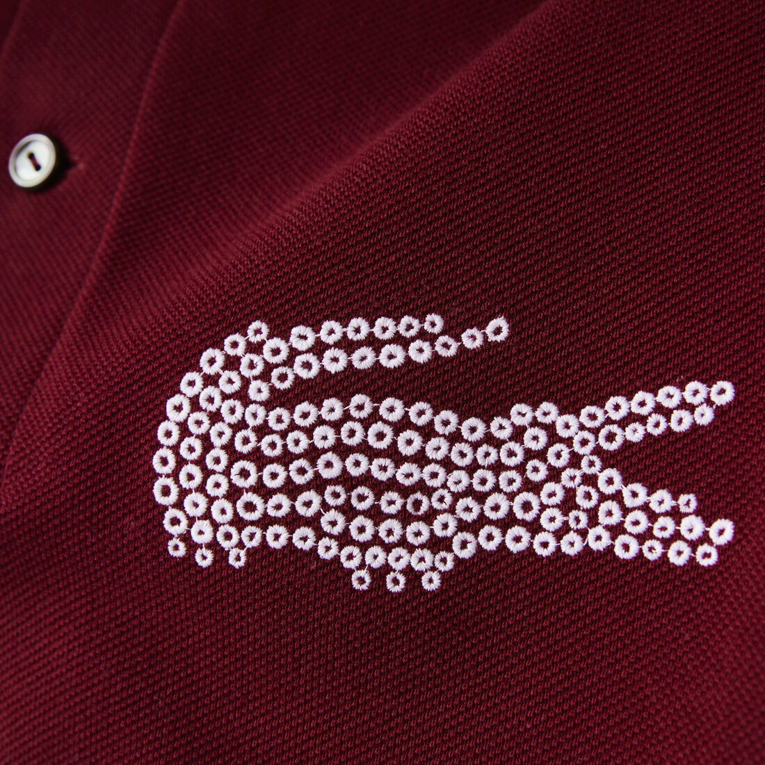 Men's Lacoste Made in France Classic Fit Organic Cotton Polo Shirt Men's Lacoste Made in France Classic Fit Organic Cotton Polo Shirt