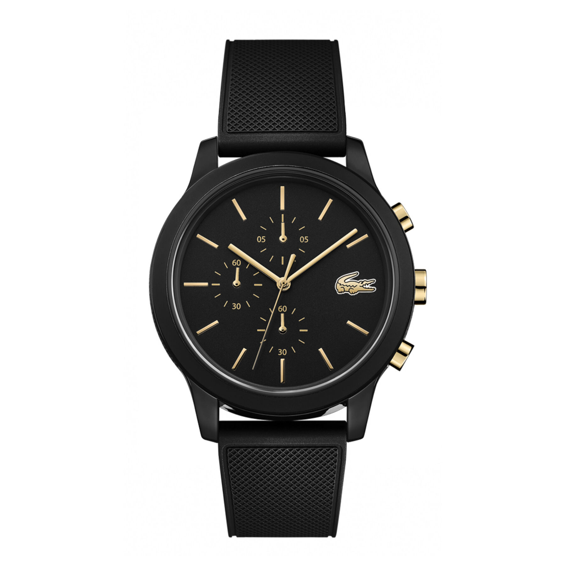 Lacoste Lacoste.12.12 Mens Black Dial Watch lacoste lacoste 12 12 mens black dial watch