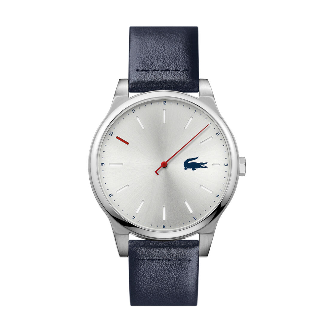 Lacoste Kyoto Mens Silver White Dial Watch