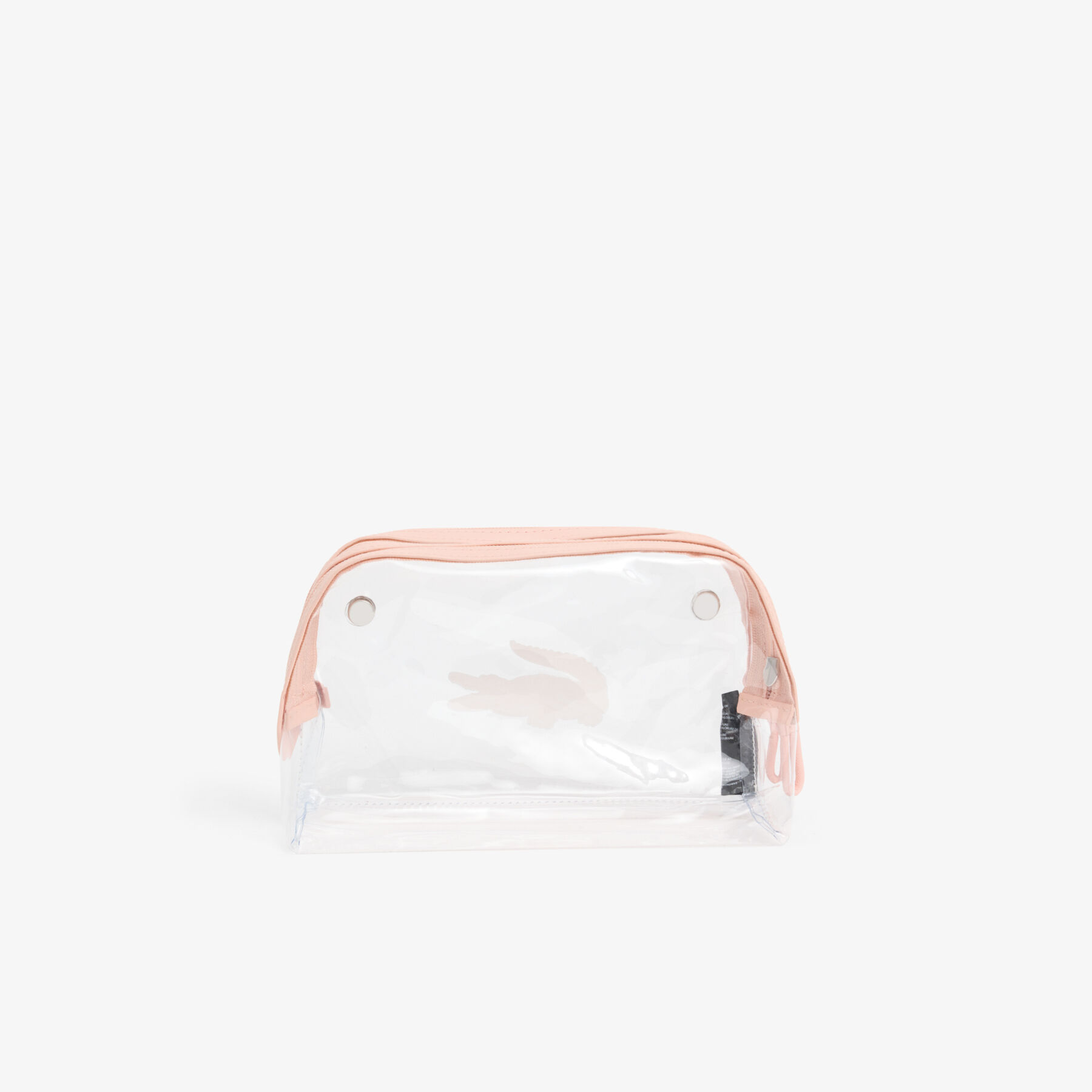 lacoste anna transparent cosmetic bag