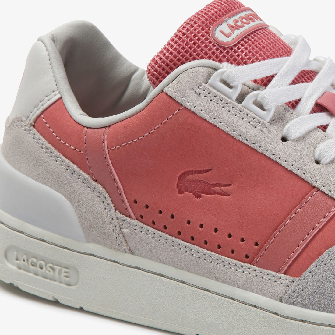 Women's T-Clip Leather and Suede Trainers Women's T-Clip Leather and Suede Trainers