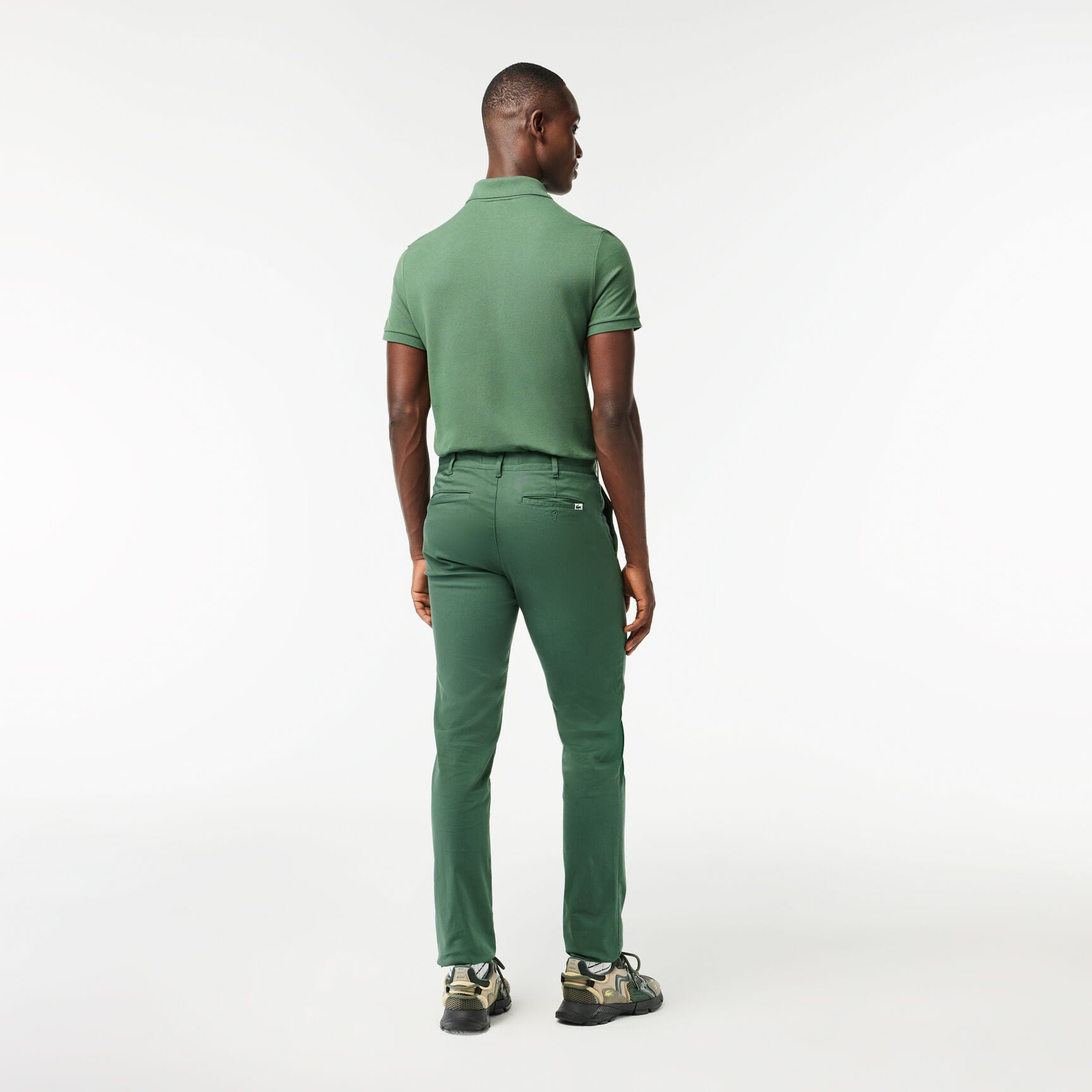 Men's New Classic Slim Fit Stretch Cotton Trousers Men's New Classic Slim Fit Stretch Cotton Trousers