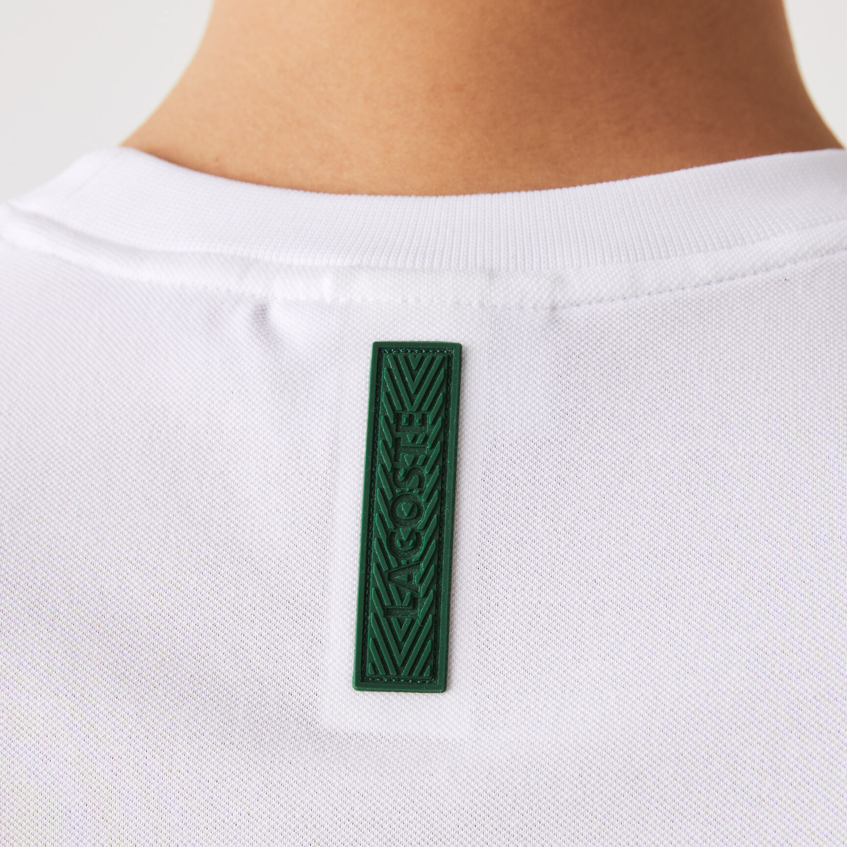 Men's Crew Neck Cotton Pique Blend T-Shirt