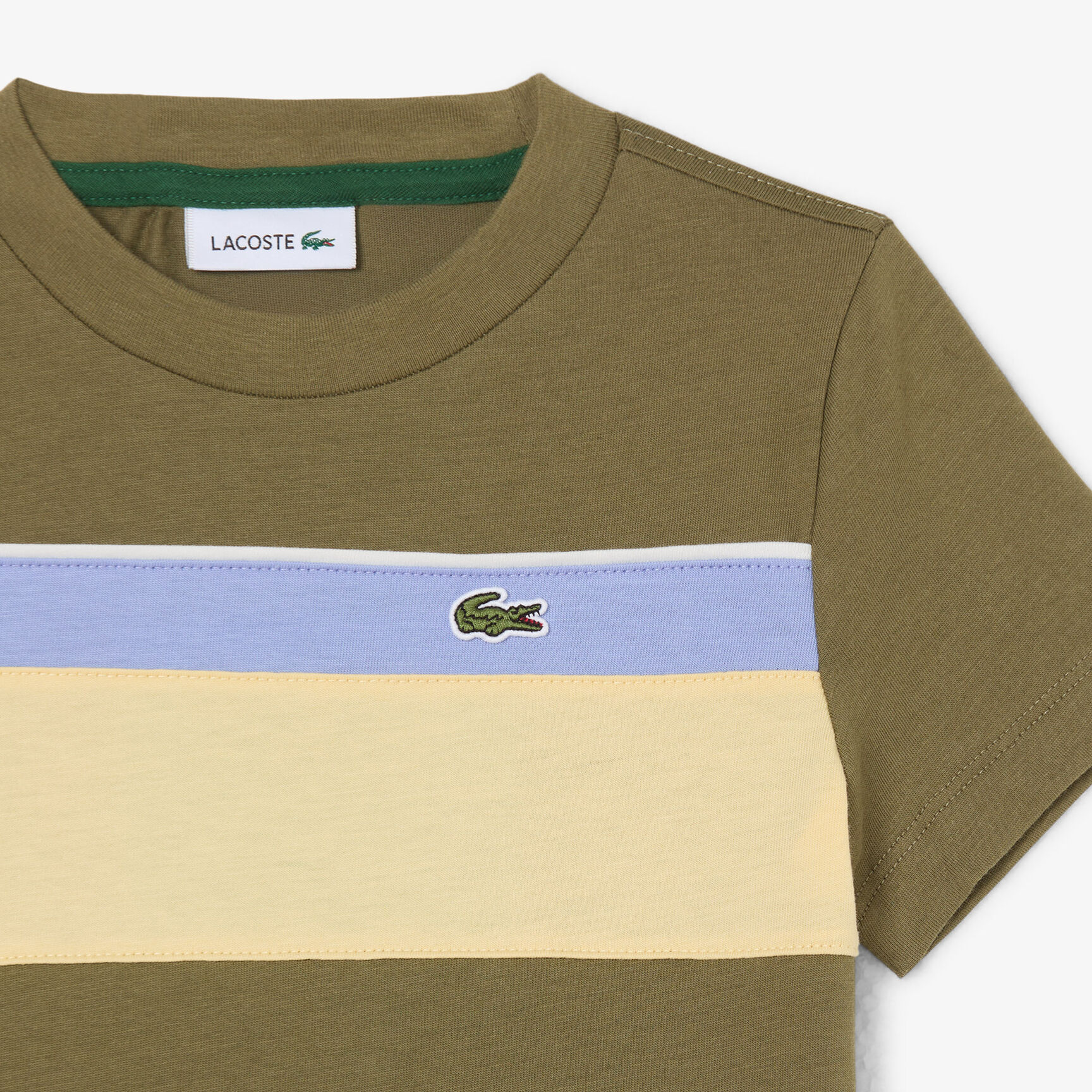 Cotton Colour-Block T-shirt