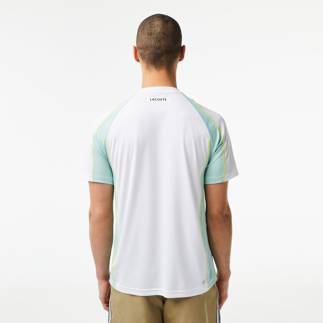 Men's Lacoste Tennis T-shirt in Tear Resistant Pique Men's Lacoste Tennis T-shirt in Tear Resistant Pique
