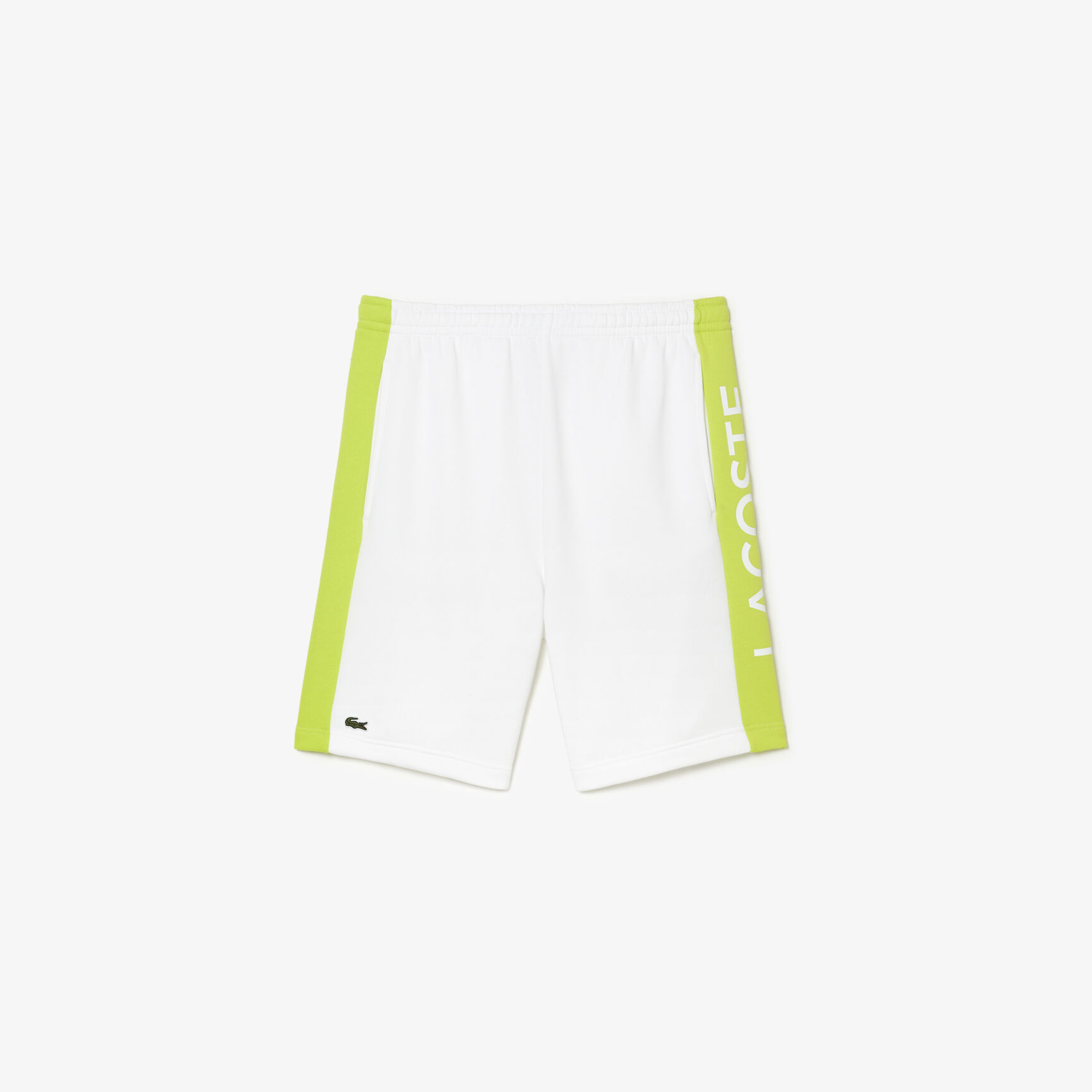 Men's Regular Fit Cotton Fleece Colourblock Shorts