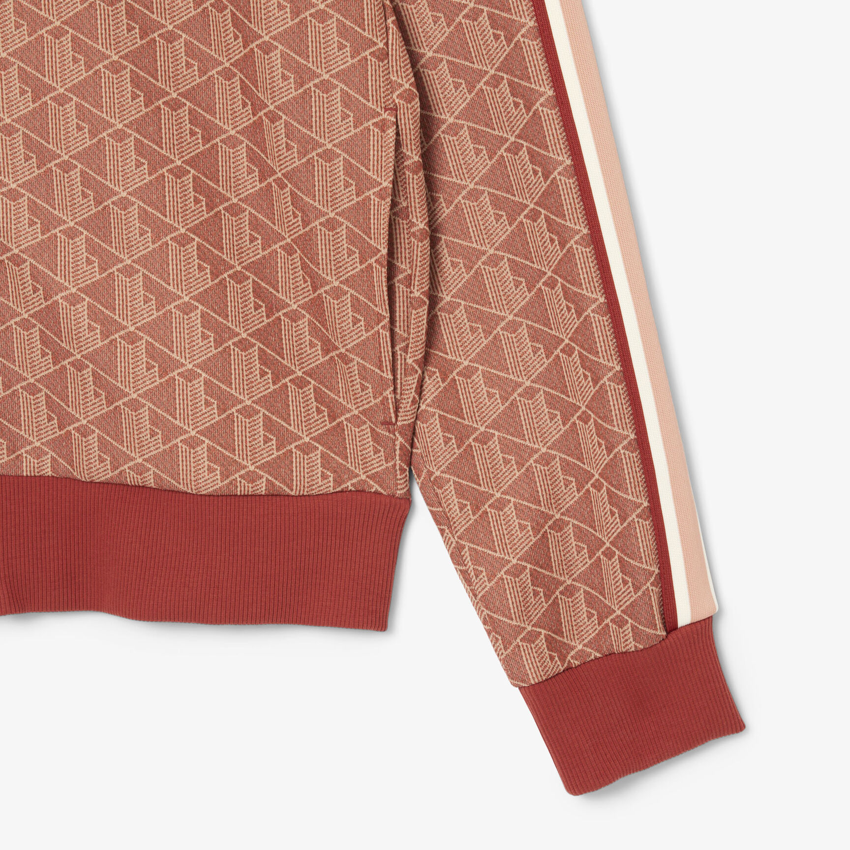 Paris Zip-Up Jacquard Track Jacket