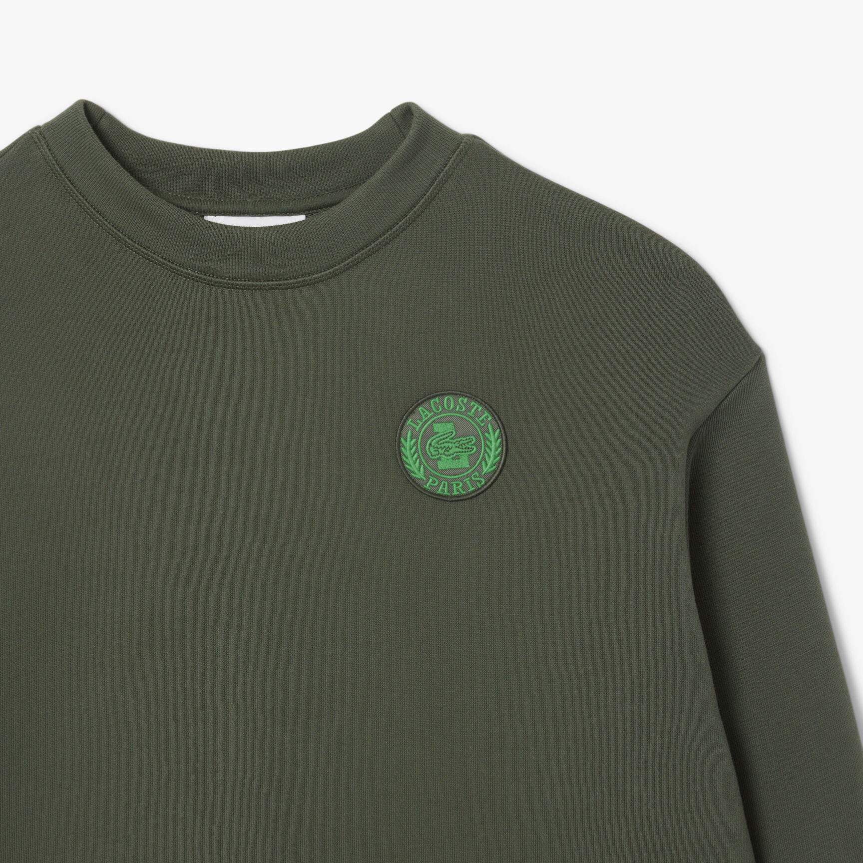 Blended Fabric Pleated Sweatshirt Dress