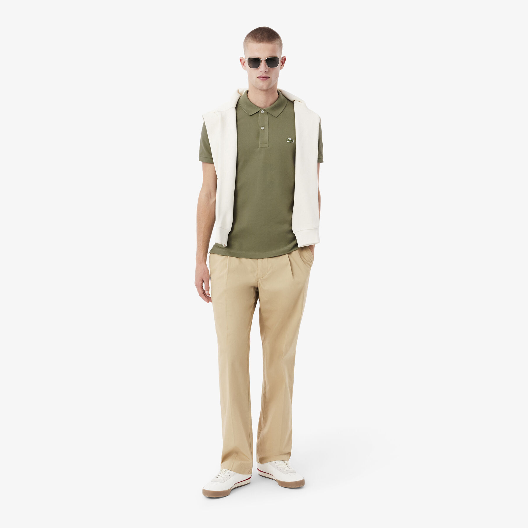 lacoste slim fit l 12 12 original polo shirt