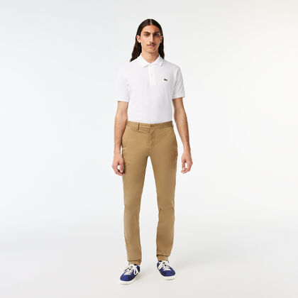 Men's New Classic Slim Fit Stretch Cotton Trousers