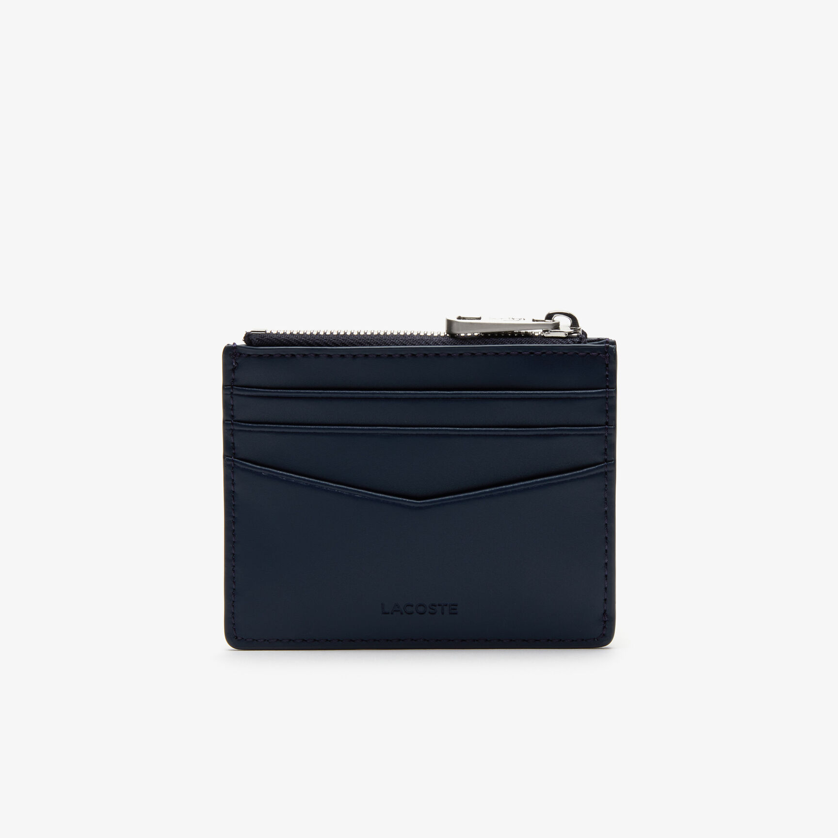 حامل البطاقات بـ 6 فتحات وجيب بسحاب من جلد بيكيه المت للرجال من مجموعة Chantaco حامل البطاقات بـ 6 فتحات وجيب بسحاب من جلد بيكيه المت للرجال من مجموعة Chantaco