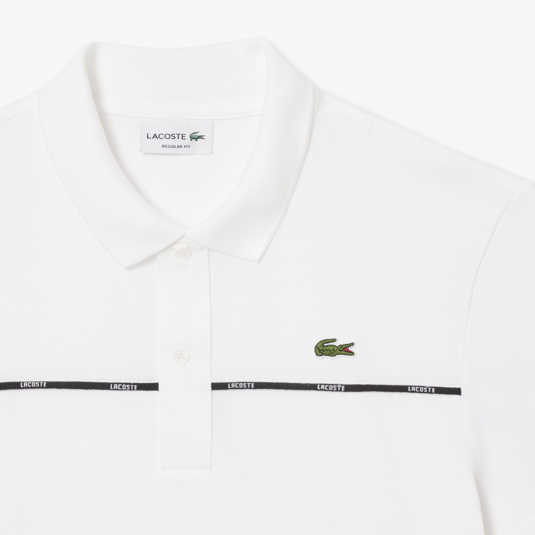 Regular Fit Logo Trim L.12.12 Polo Shirt