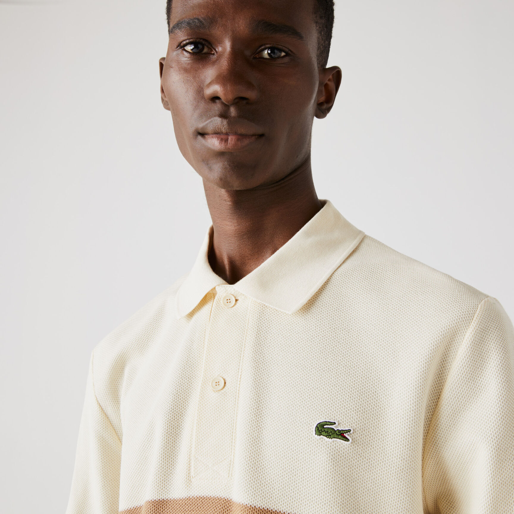 قميص بولو قطن مقلم للرجال قصة كلاسيكية قميص بولو قطن مقلم للرجال قصة كلاسيكية