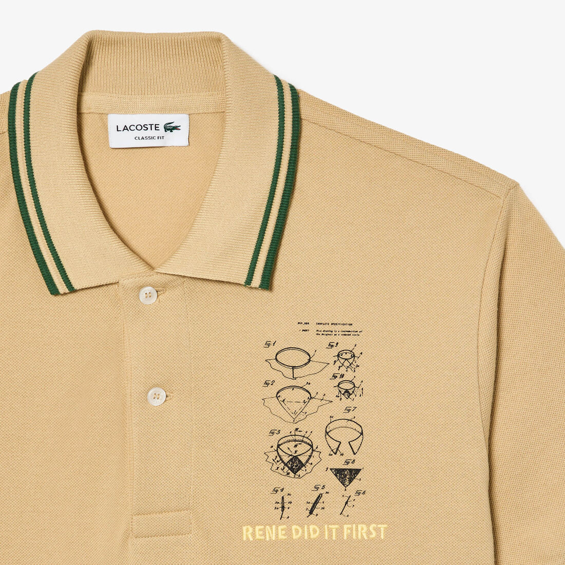 Original L.12.12 Embroidered Patent Cotton Polo Shirt Original L.12.12 Embroidered Patent Cotton Polo Shirt