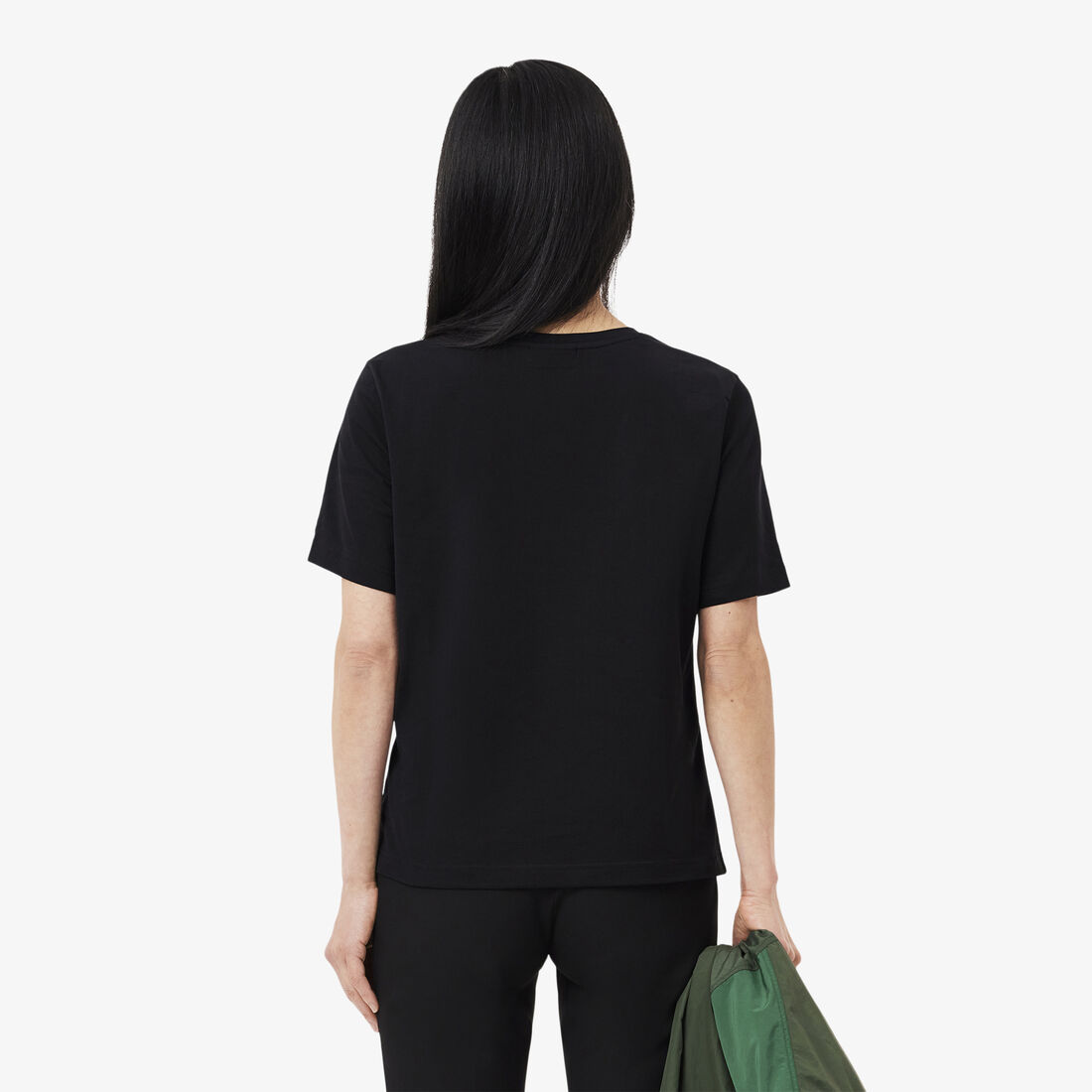 Relaxed Fit Soft Cotton V Neck T-shirt Relaxed Fit Soft Cotton V Neck T-shirt