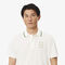 lacoste classic fit printed pique polo shirt