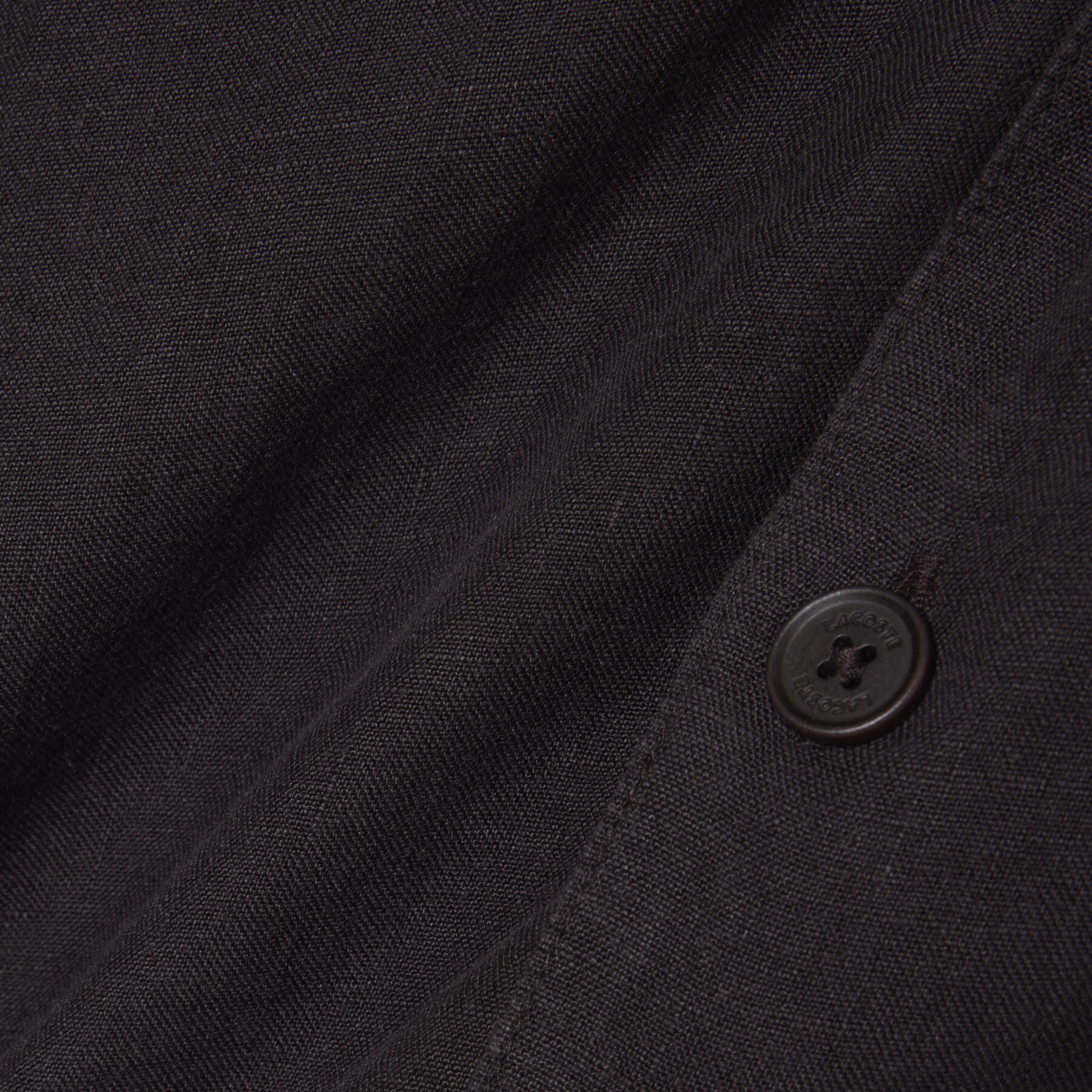 Relaxed Fit Linen Shirt lacoste relaxed fit linen shirt