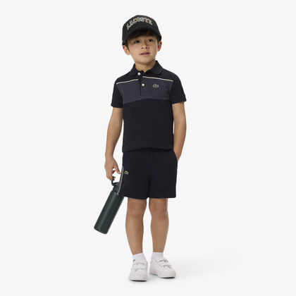 Colour-block Fleece Shorts