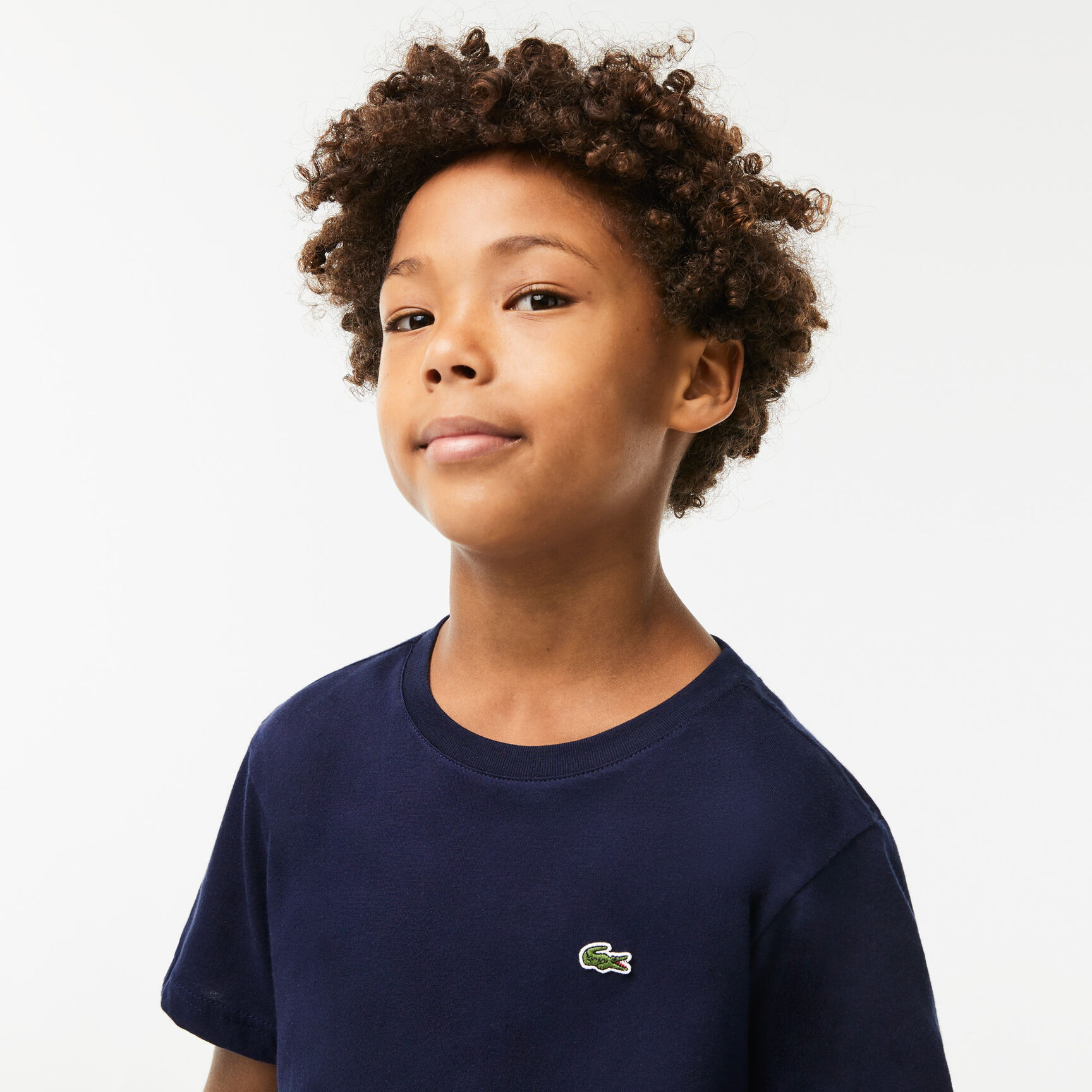 Kids' Crew Neck Cotton Jersey T-shirt