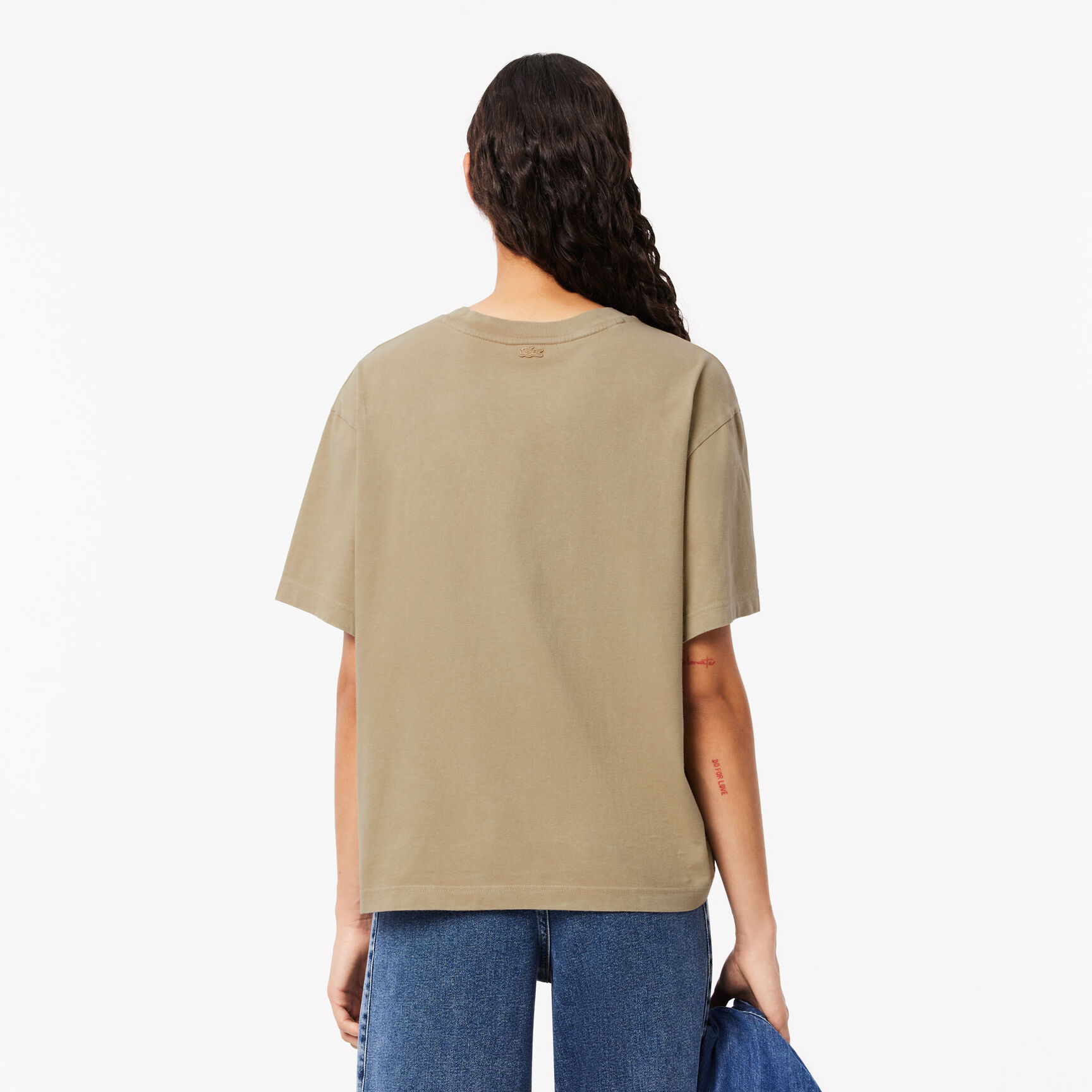 Oversized Wash Effect Badge T-shirt Oversized Wash Effect Badge T-shirt