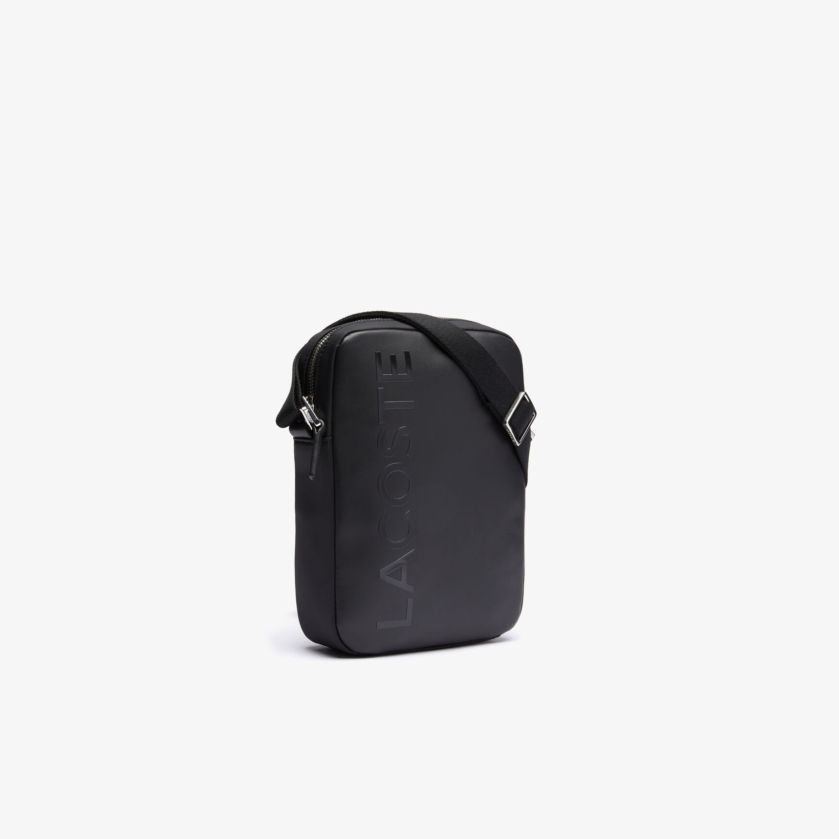 Men's L.12.12 Signature Leather Cross Body Bag Men's L.12.12 Signature Leather Cross Body Bag