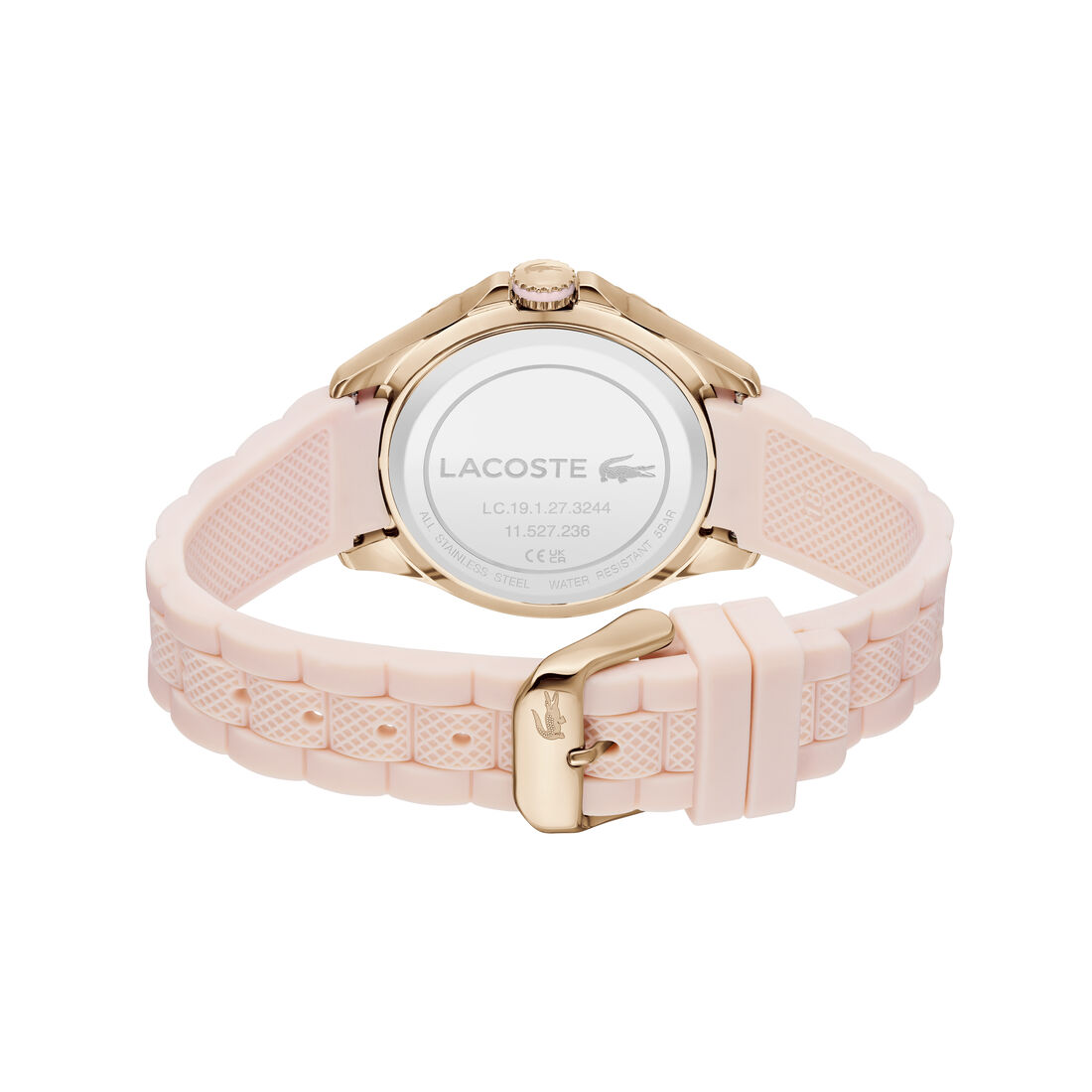 ساعة Santorini بسوار سيليكون بلون Blush