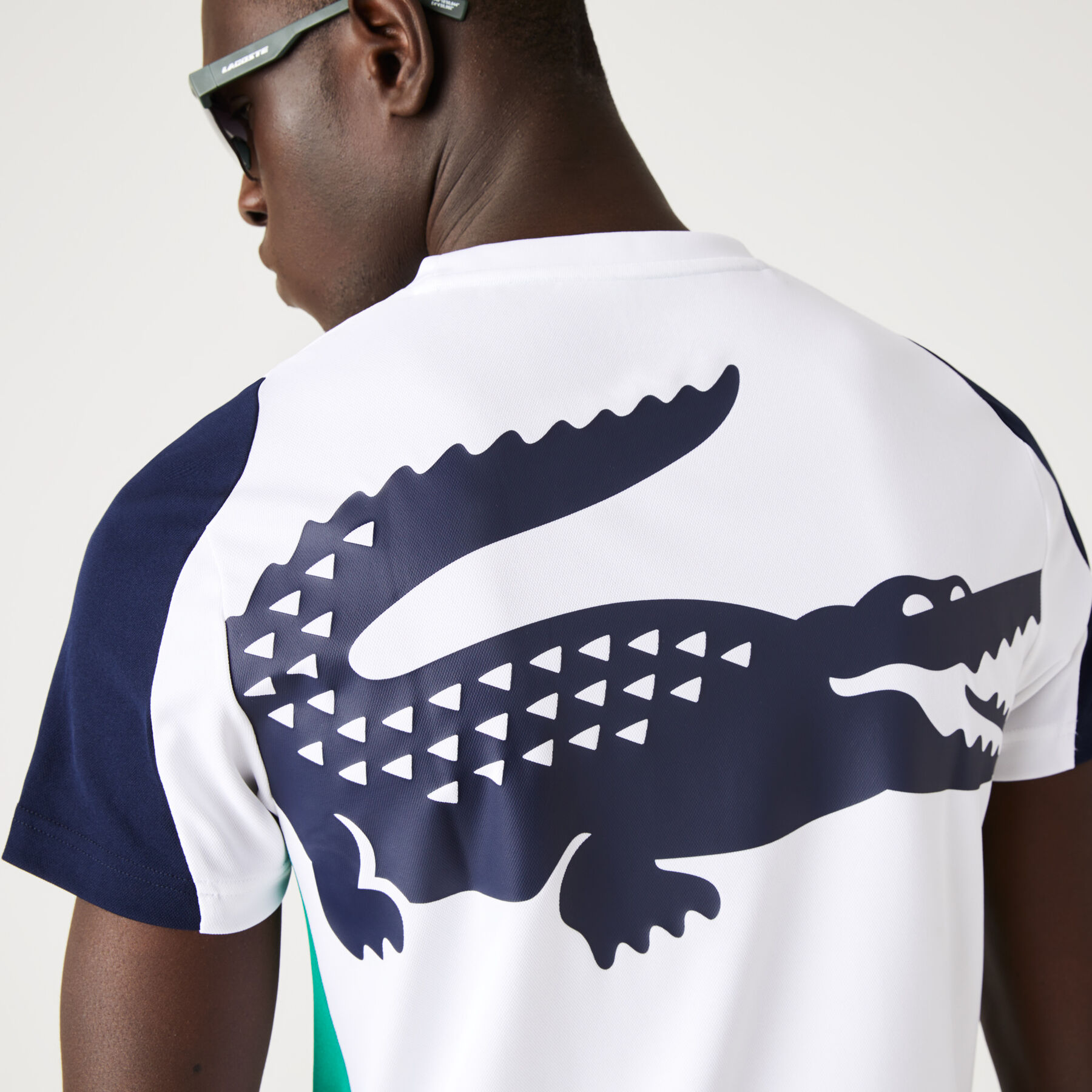 Men's Lacoste SPORT Crocodile Print Tennis T-Shirt men s lacoste sport crocodile print tennis t shirt