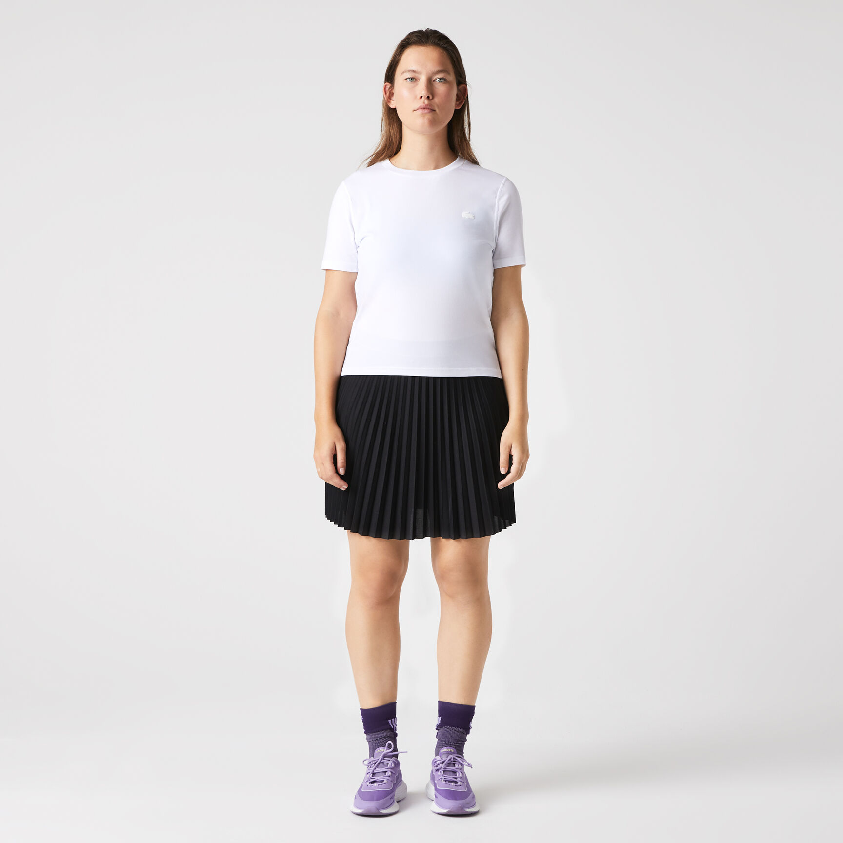 Women's Crew Neck Cotton Blend T-shirt