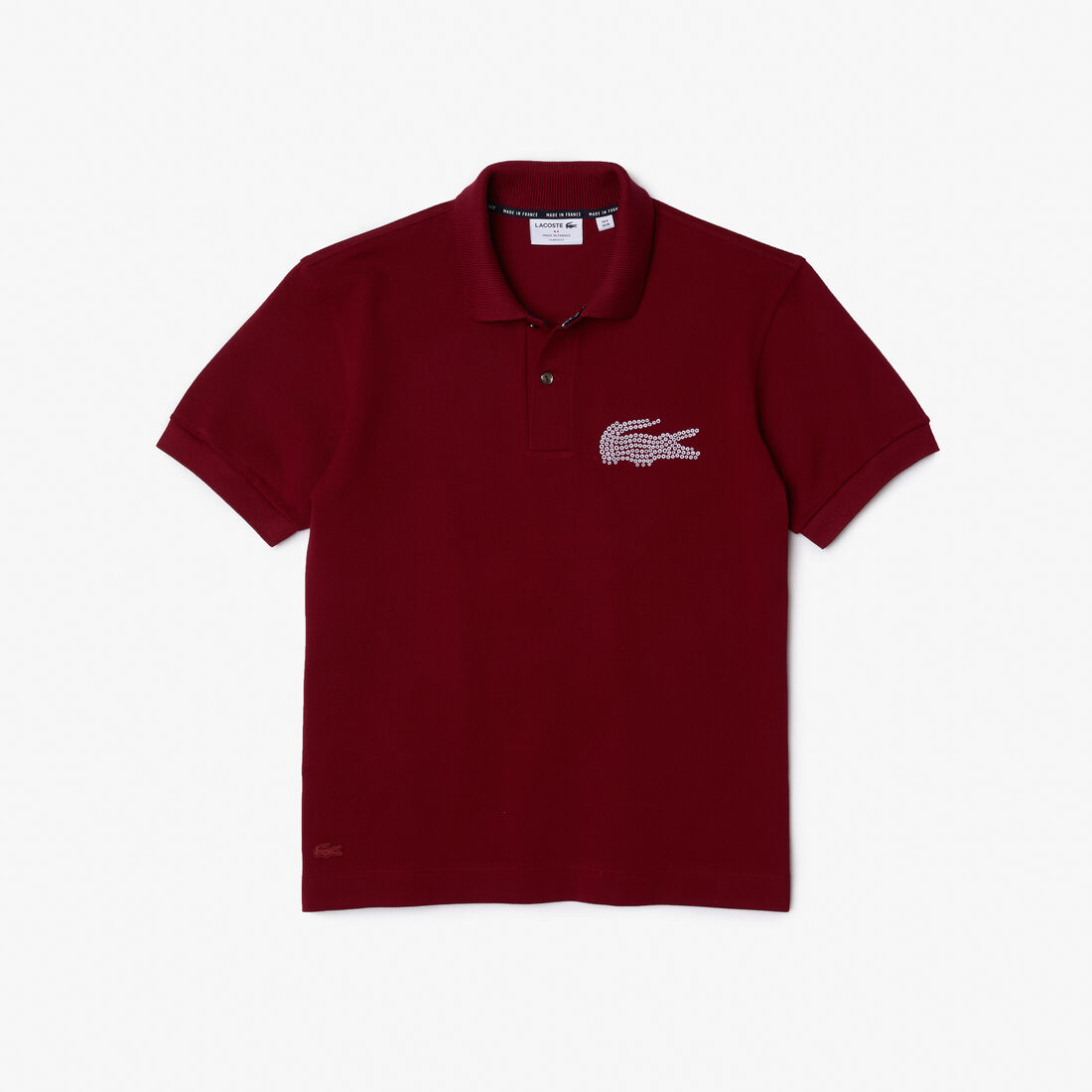 Men's Lacoste Made in France Classic Fit Organic Cotton Polo Shirt Men's Lacoste Made in France Classic Fit Organic Cotton Polo Shirt