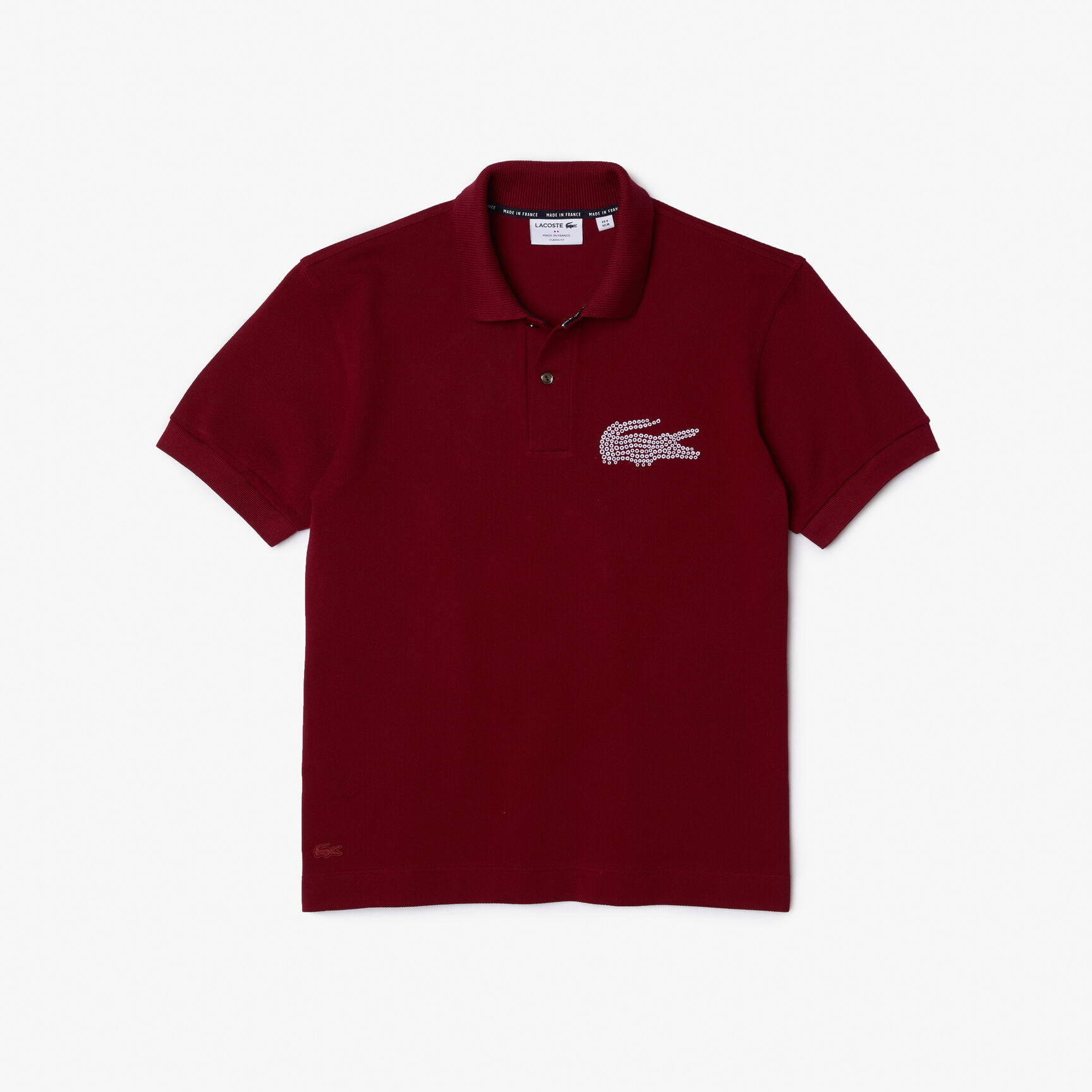 Men's Lacoste Made in France Classic Fit Organic Cotton Polo Shirt Men's Lacoste Made in France Classic Fit Organic Cotton Polo Shirt