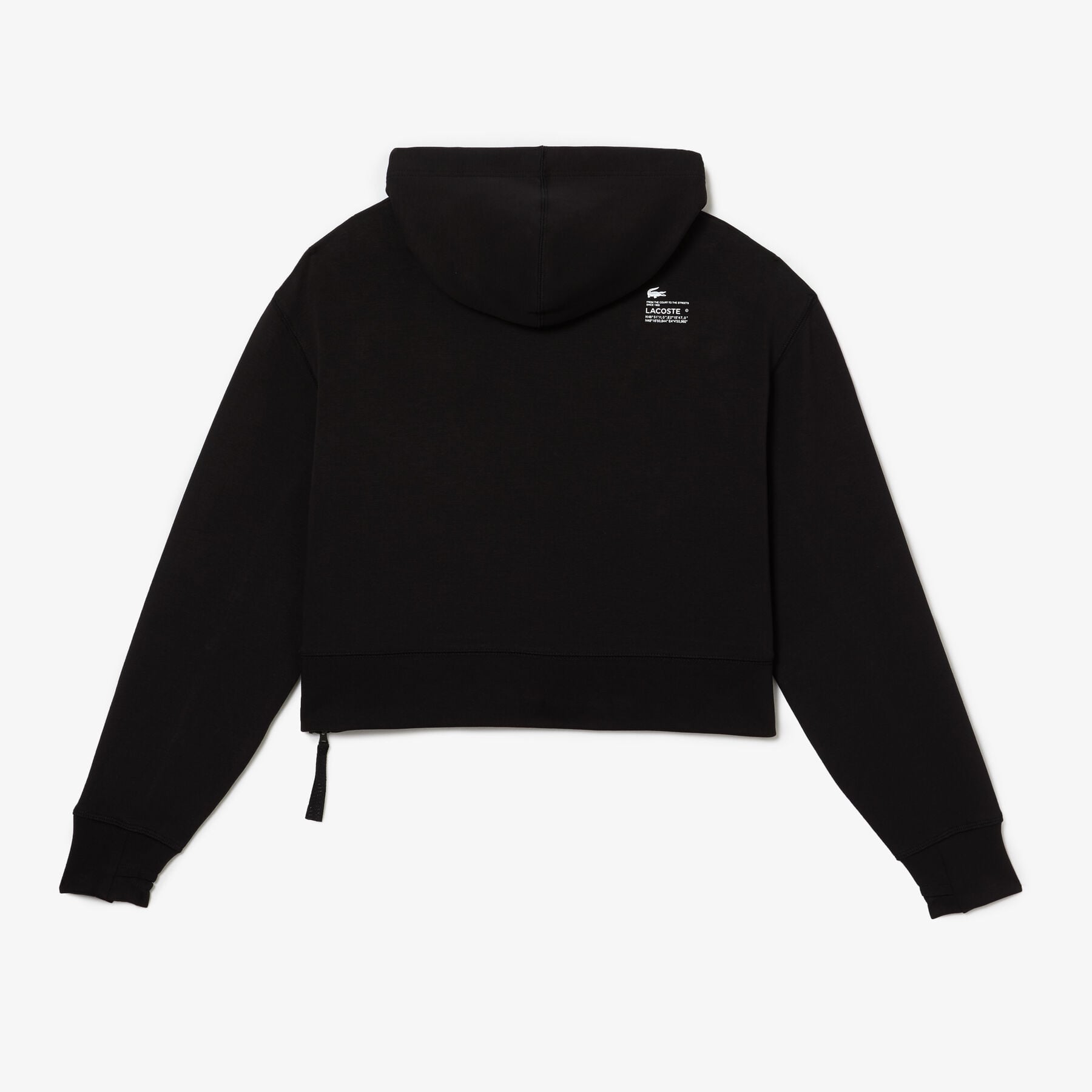 Short Cut Cotton Hoodie lacoste short cut cotton hoodie
