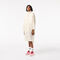 women s lacoste 2 in 1 water repellant hooded parka