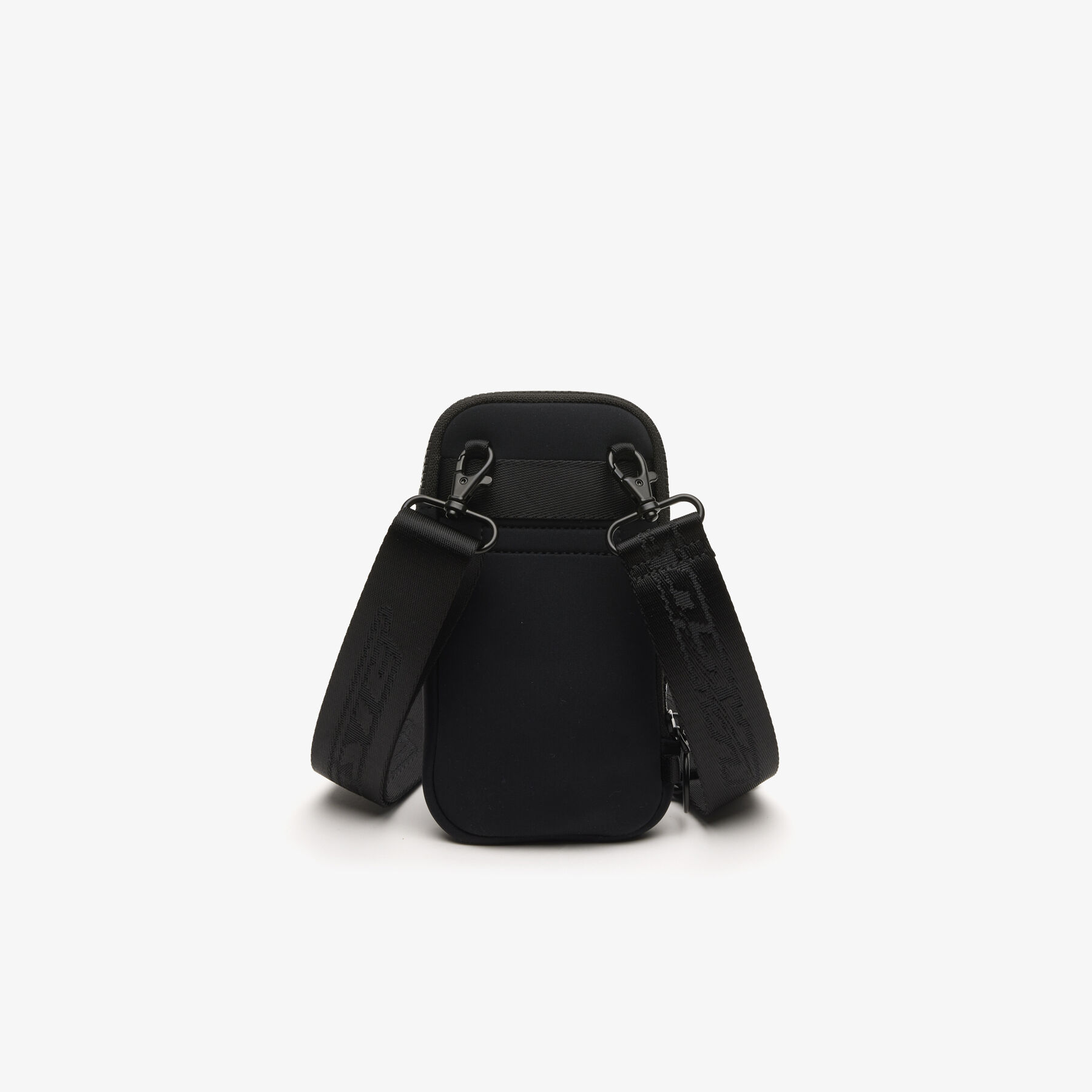 unisex lacoste logo strap smartphone holder