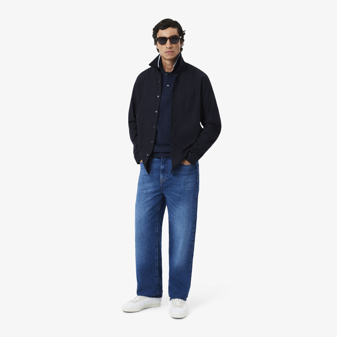 Regular Fit Trim Accent L.12.12 Polo Shirt Regular Fit Trim Accent L.12.12 Polo Shirt