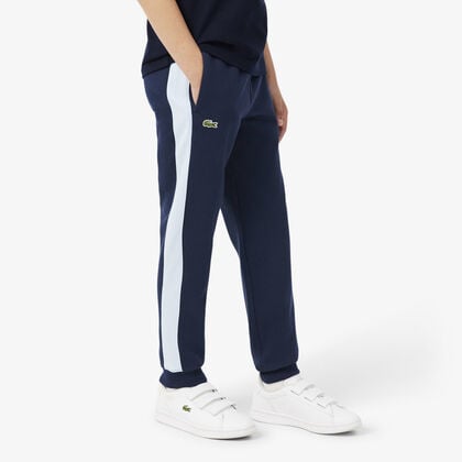 lacoste colour block sweatpants
