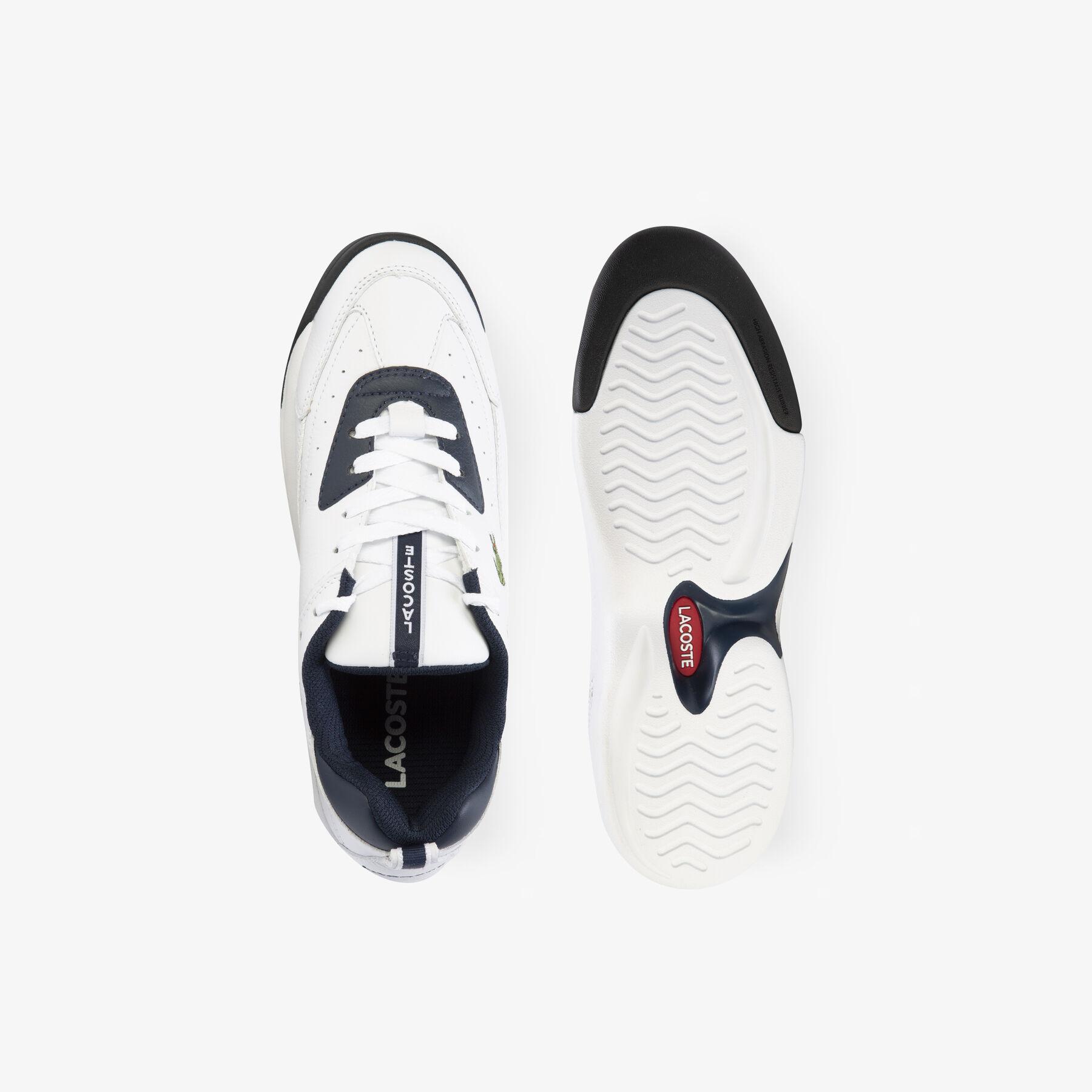 lacoste men s v ultra og leather sneakers
