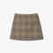 Water-Repellent Short Plaid Skirt Water-Repellent Short Plaid Skirt