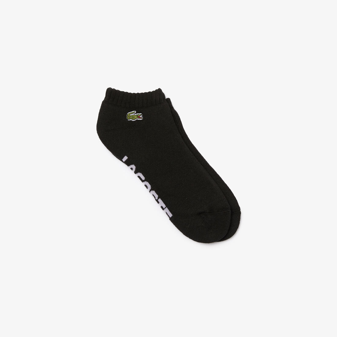 جوارب قطنية مع قصة منخفضة مزينة بعلامة مجموعة Lacoste SPORT للرجال