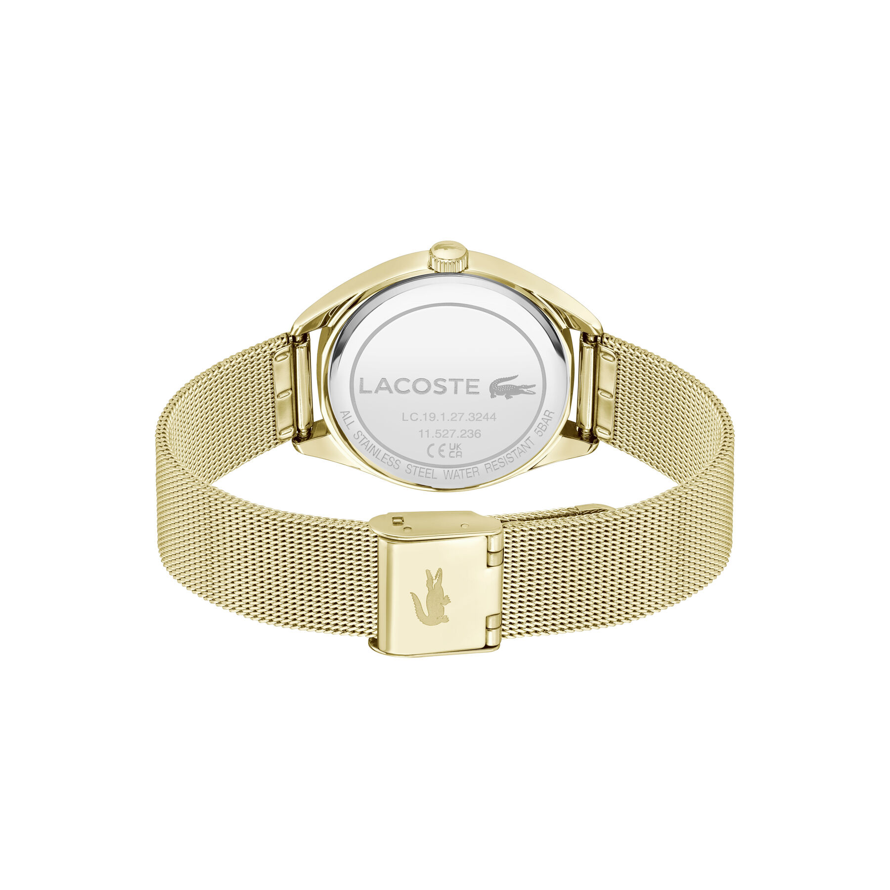 Thin Gold-Plated Steel Women's Watch lacoste thin gold plated steel women s watch