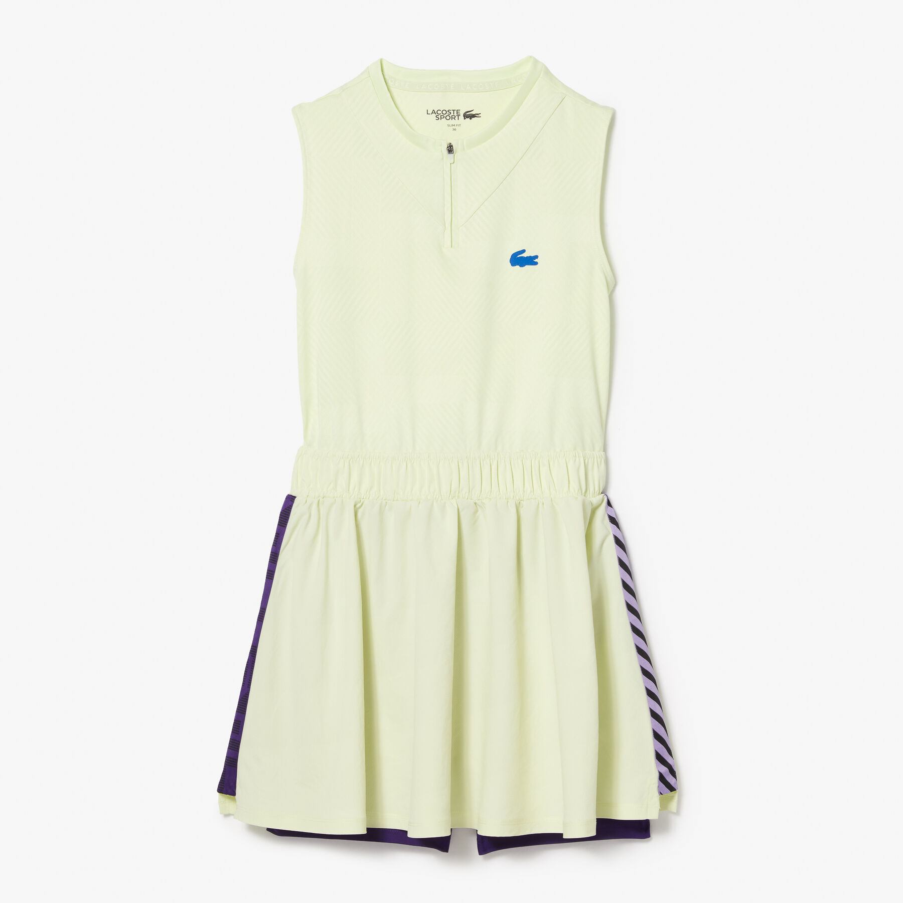 women s lacoste sport built in shorty tennis dress