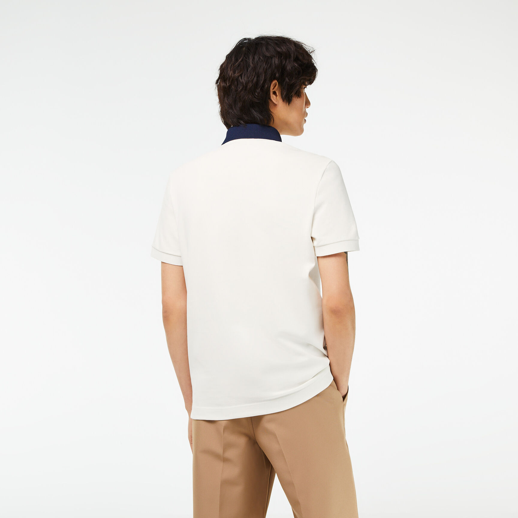Men's Lacoste Organic Cotton Pique Polo Shirt Men's Lacoste Organic Cotton Pique Polo Shirt