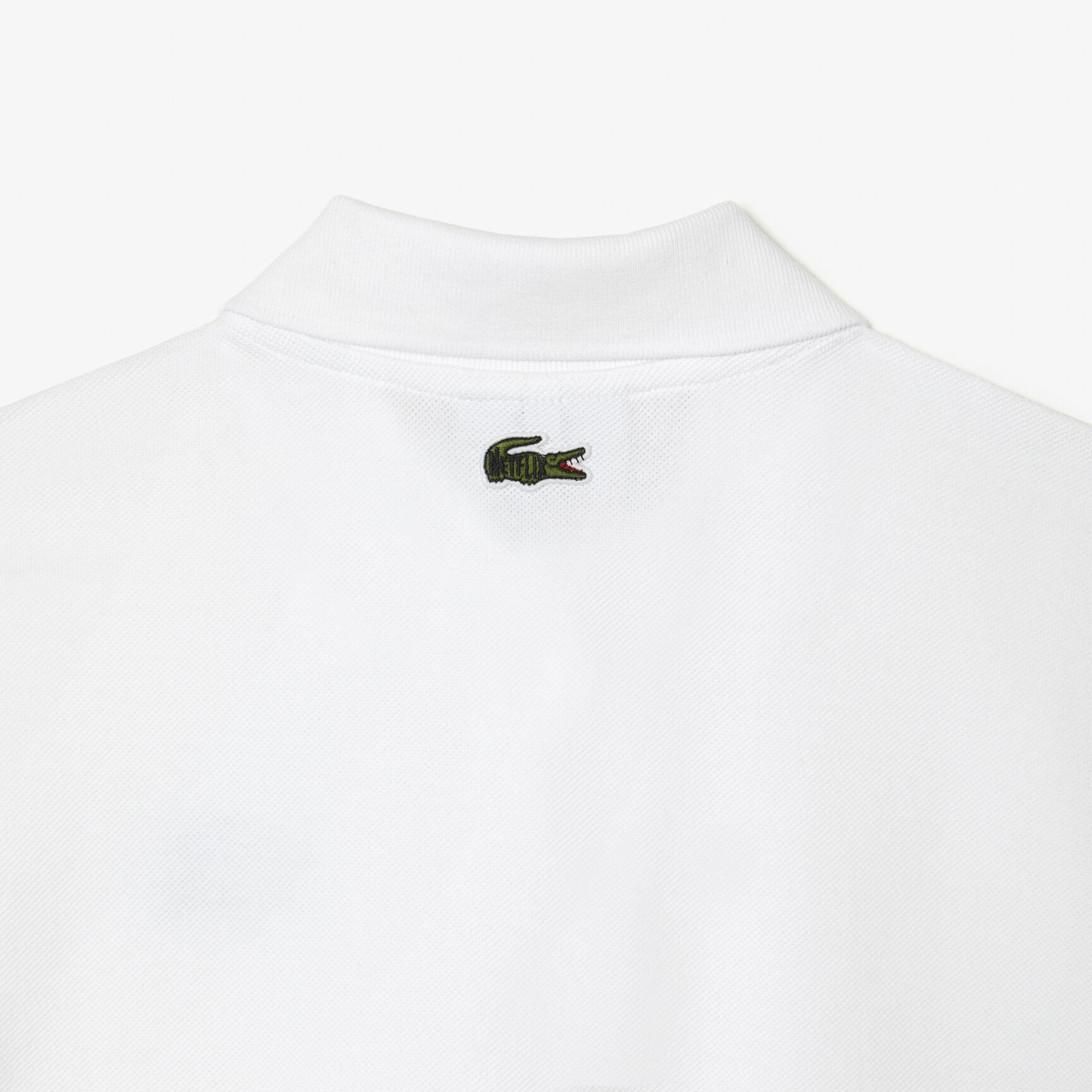 Women's Lacoste x Netflix Crocodile Show Print Polo Shirt
