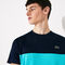 لاكوست قميص تي شيرت من البيكيه المسامي متعدد الألوان من مجموعة lacoste sport للرجال