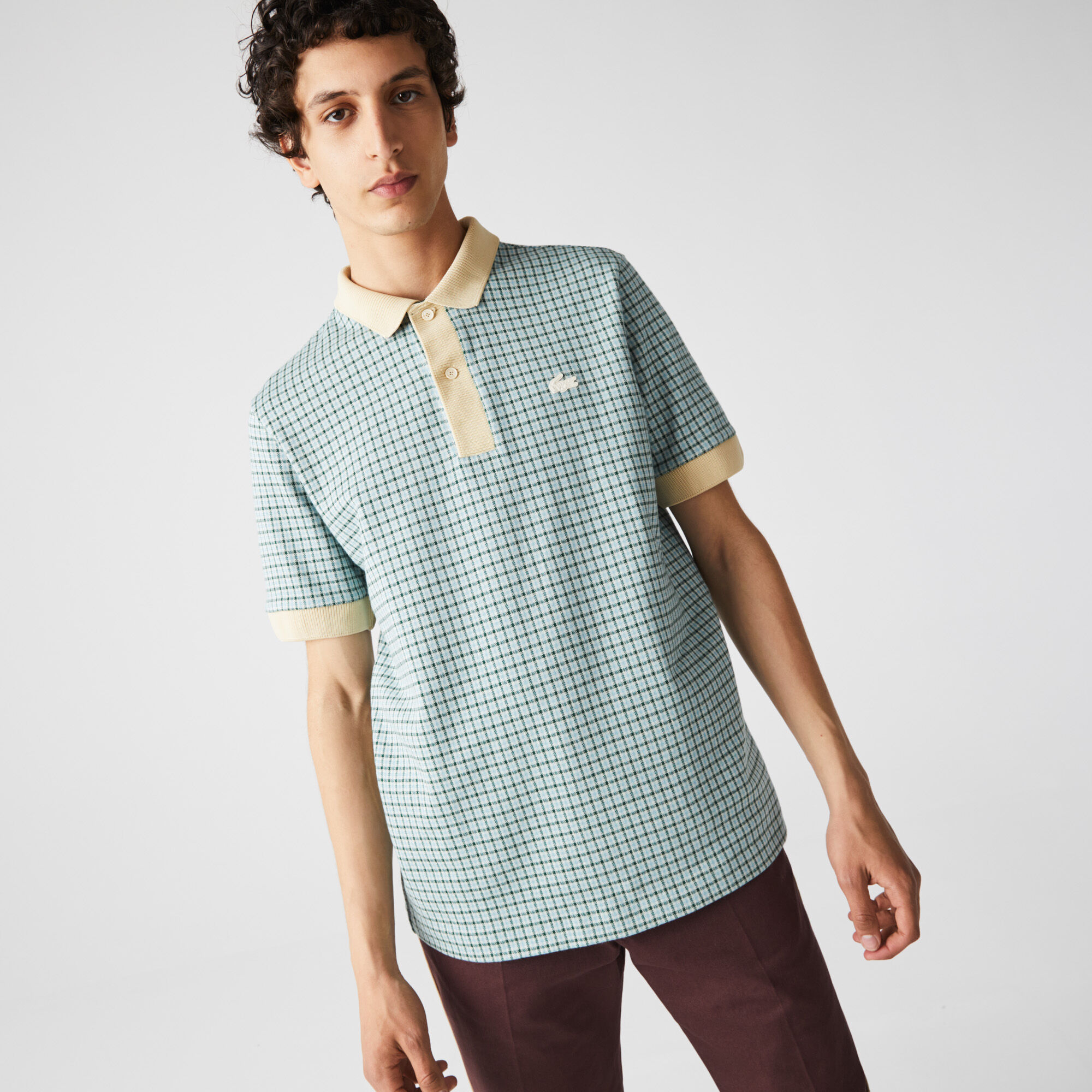 Pull discount lacoste multicolor